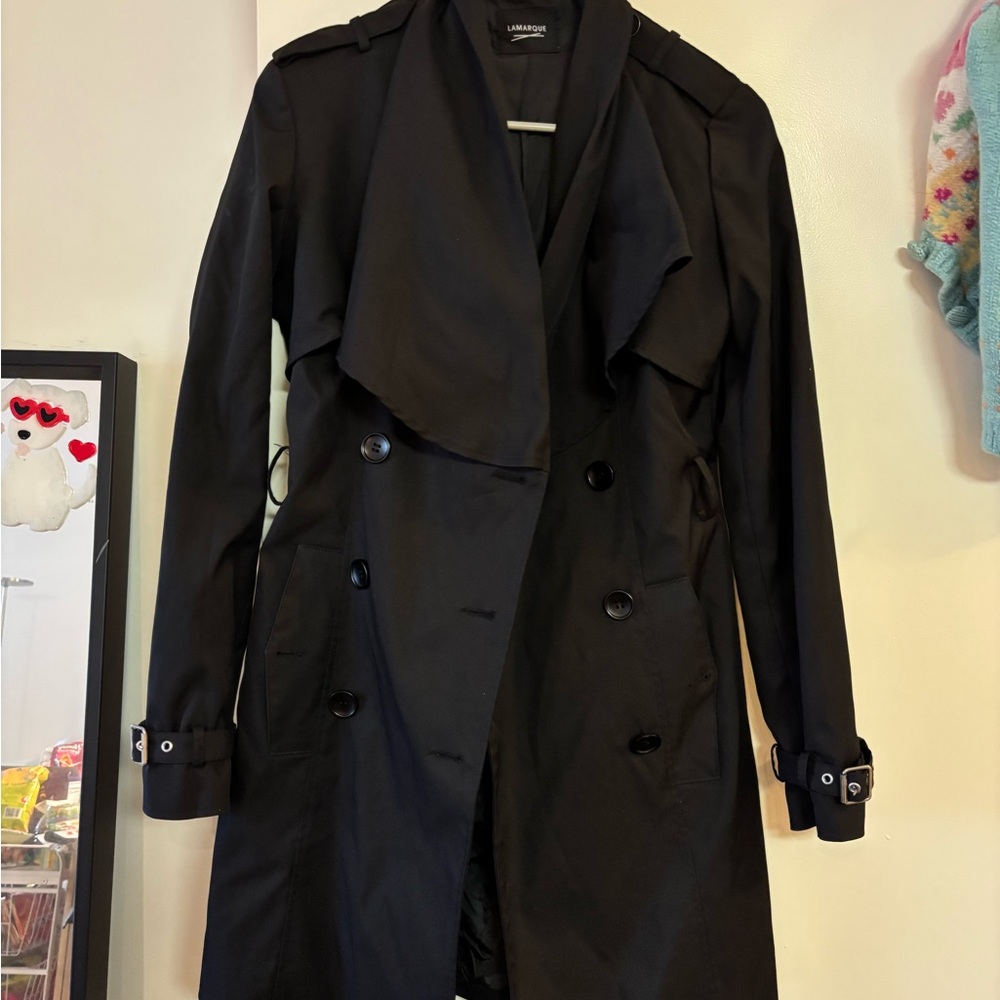 Lamarque Elegant Black Coat
